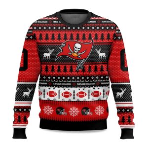 2025 Christmas Buccaneers Personalized Ugly Sweater 1