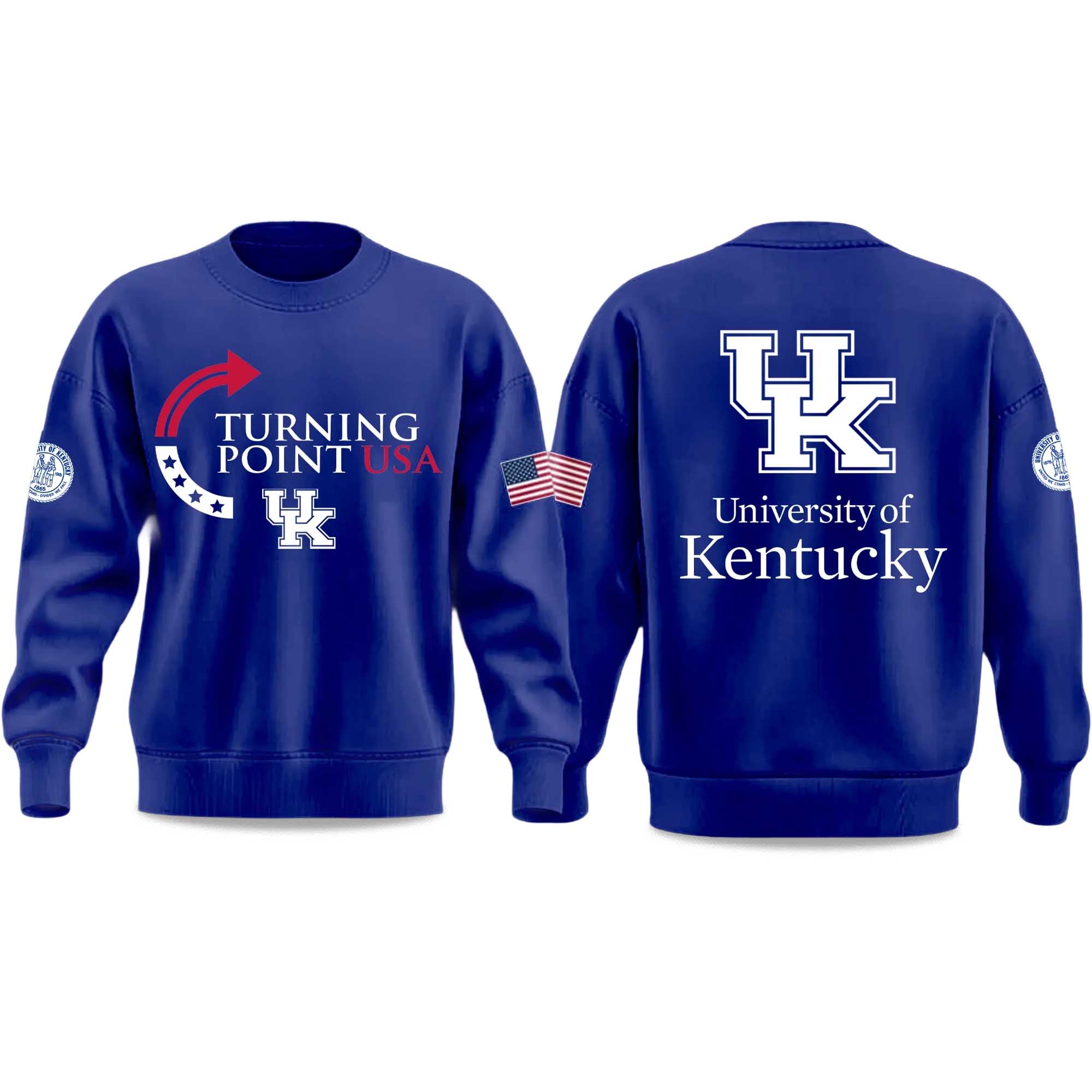 Kentucky University Turning Point USA 2025 Sweatshirt 2 Kentucky University Turning Point USA 2025 Sweatshirt