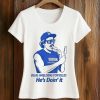 Kiké Hernandez Dual Wielding Popsicles He’s Doin’ It Shirt