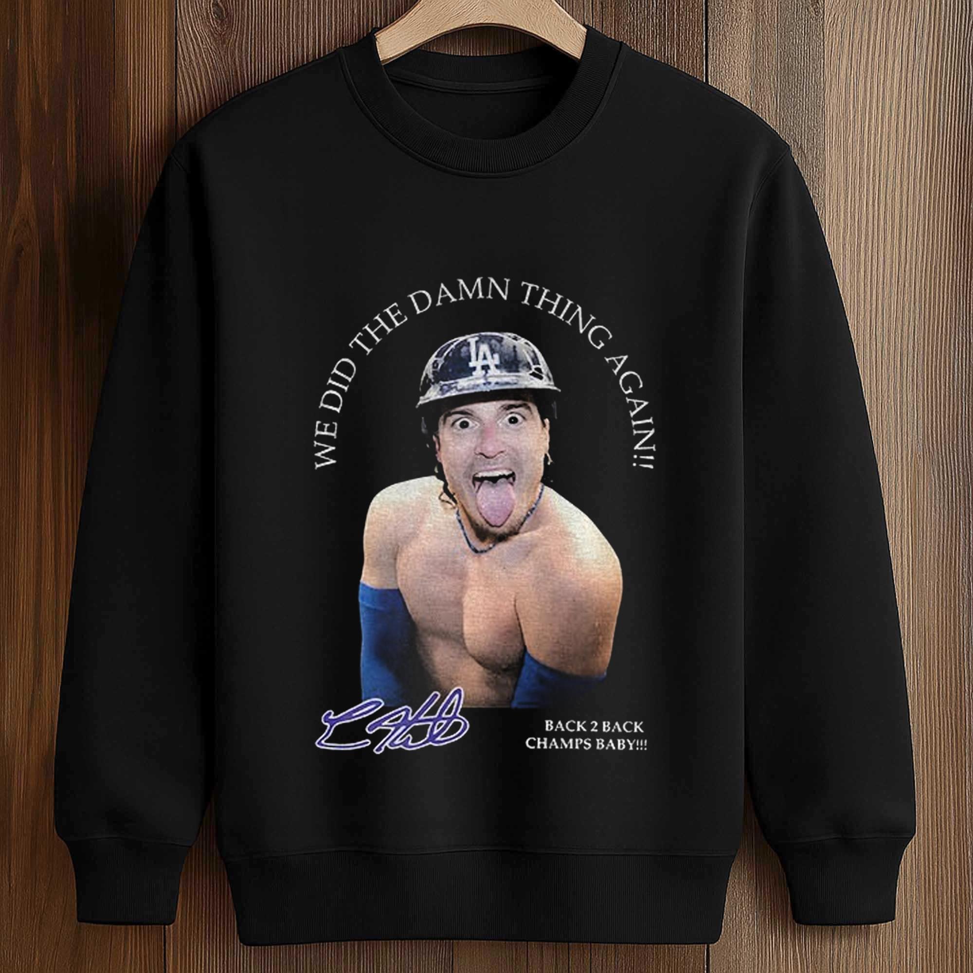 Kike Hernandez We Did The Damn Thing Again Shirt 3 Kike Hernandez We Did The Damn Thing Again Shirt