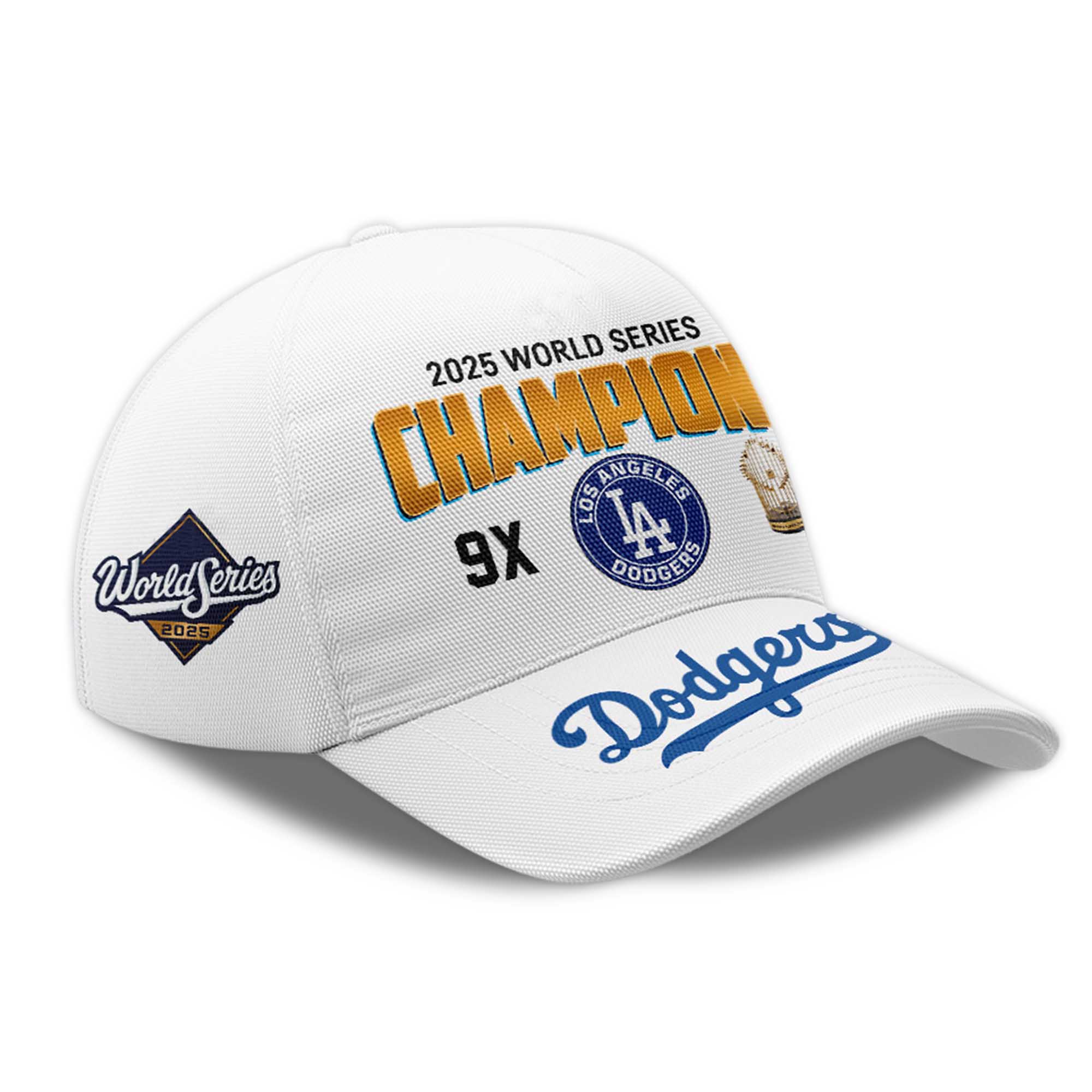 LA Dodgers 2025 World Series Champions Hat 3 LA Dodgers 2025 World Series Champions Hat