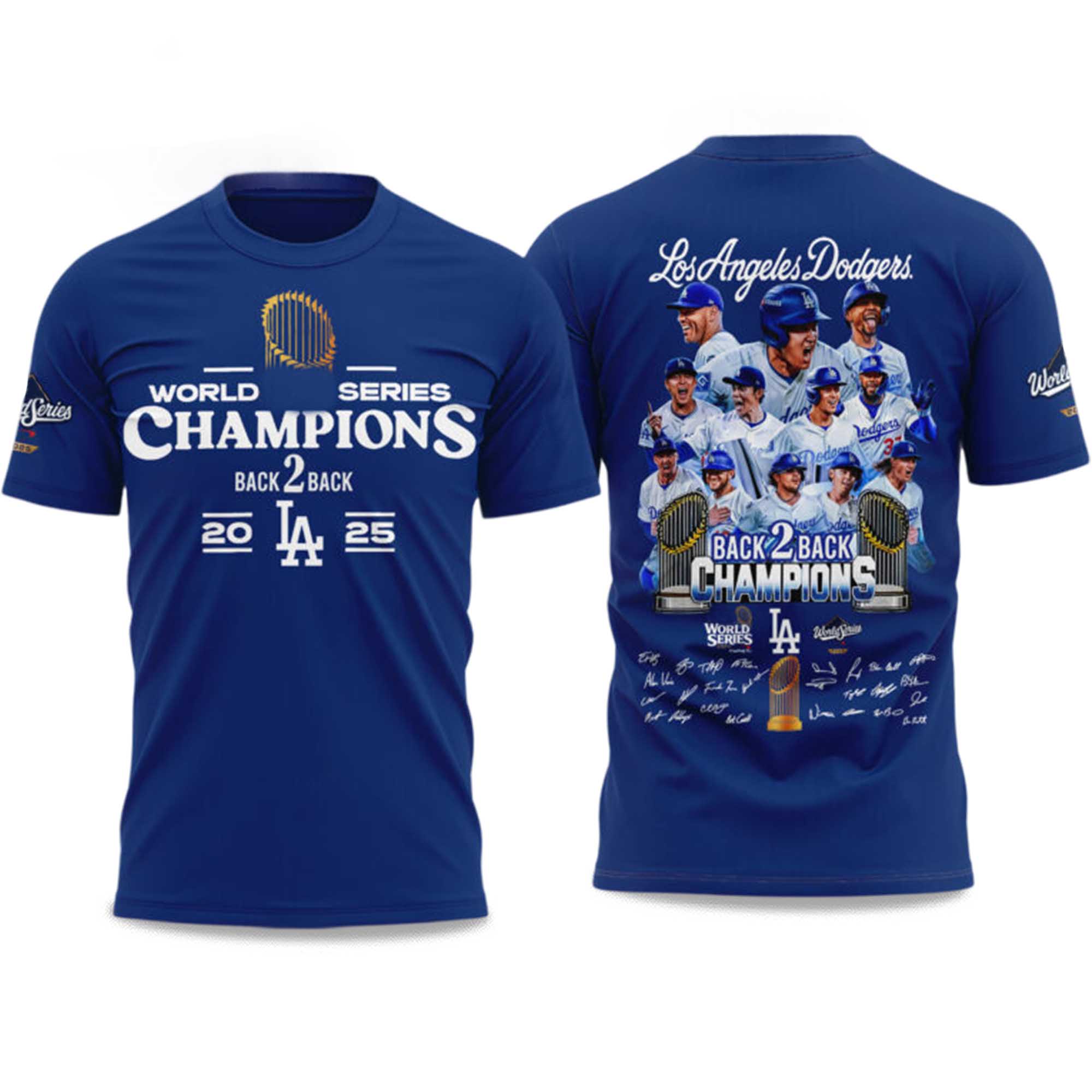 LA Dodgers 2025 World Series Champions T-Shirt 2 LA Dodgers 2025 World Series Champions T Shirt