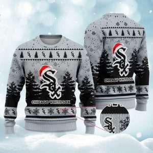 2025 White Sox Snowflakes Christmas Ugly Sweater 1