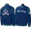 Mariners 50 Seasons Celebration 1977 2026 Bomber Jacket