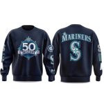 Mariners 50 Seasons Celebration 1977 - 2026 Sweatshirt