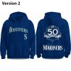 Mariners 50 Seasons Celebration EST 1977 2026 Hoodie (2)