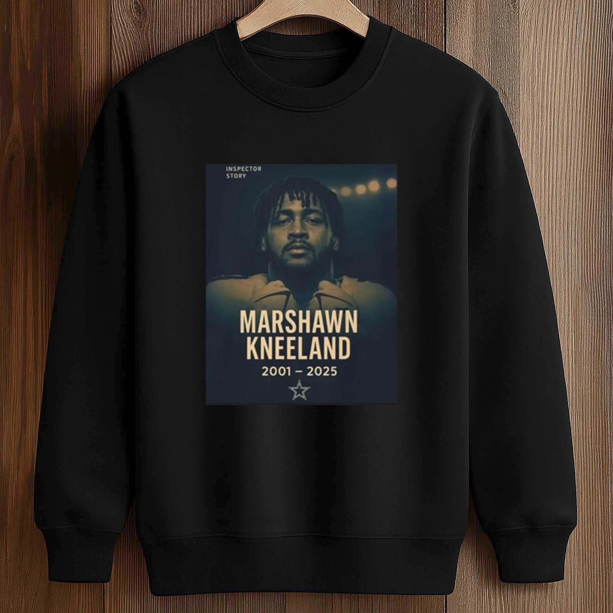 Marshawn Kneeland 2001-2025 RIP Cowboys Shirt 3 Marshawn Kneeland 2001 2025 RIP Cowboys Shirt