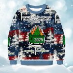 May The Flames Of 2025's Dumpster Fire Keep You Warm Christmas Ugly Sweater