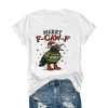 Merry F Caw F Christmas T Shirt