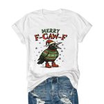 Merry F-Caw-F Christmas T-Shirt