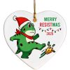 Merry Resistmas Portland Frog No King Ornament