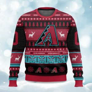 2025 Christmas Diamondbacks Personalized Ugly Sweater 1