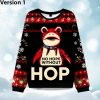 No Hop Without Hop Frog Ugly Christmas Sweater (1)