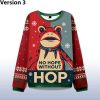 No Hop Without Hop Frog Ugly Christmas Sweater (3)