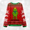 No Kings Protest Ugly Christmas Sweater