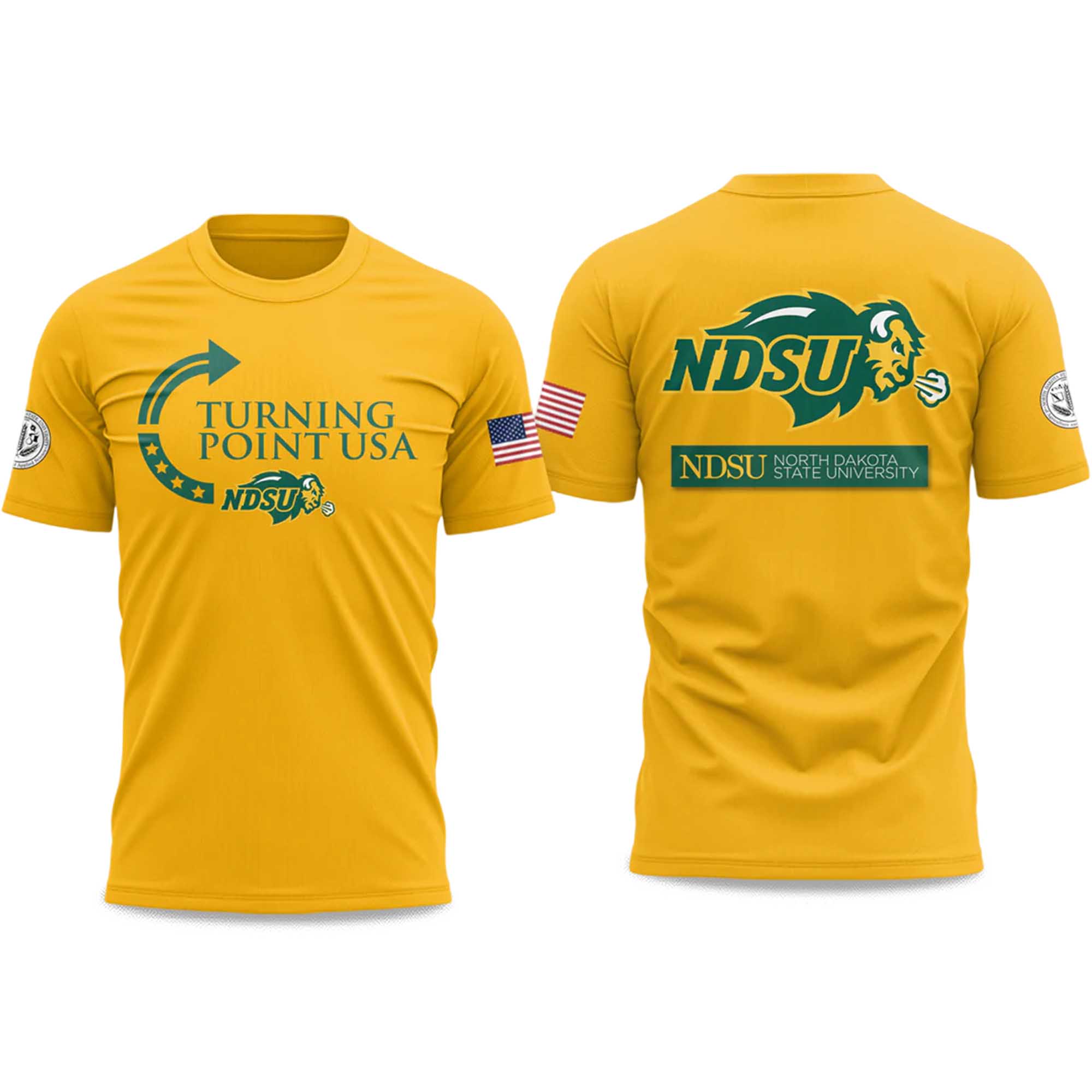 North Dakota State University Freedom 2025 T-Shirt 2 North Dakota State University Freedom 2025 T Shirt (2)