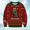 Off to Commit Frogmas Mayhem Christmas Ugly Sweater