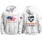 Oregon State University A True Patriot Charlie Kirk 2025 Hoodie