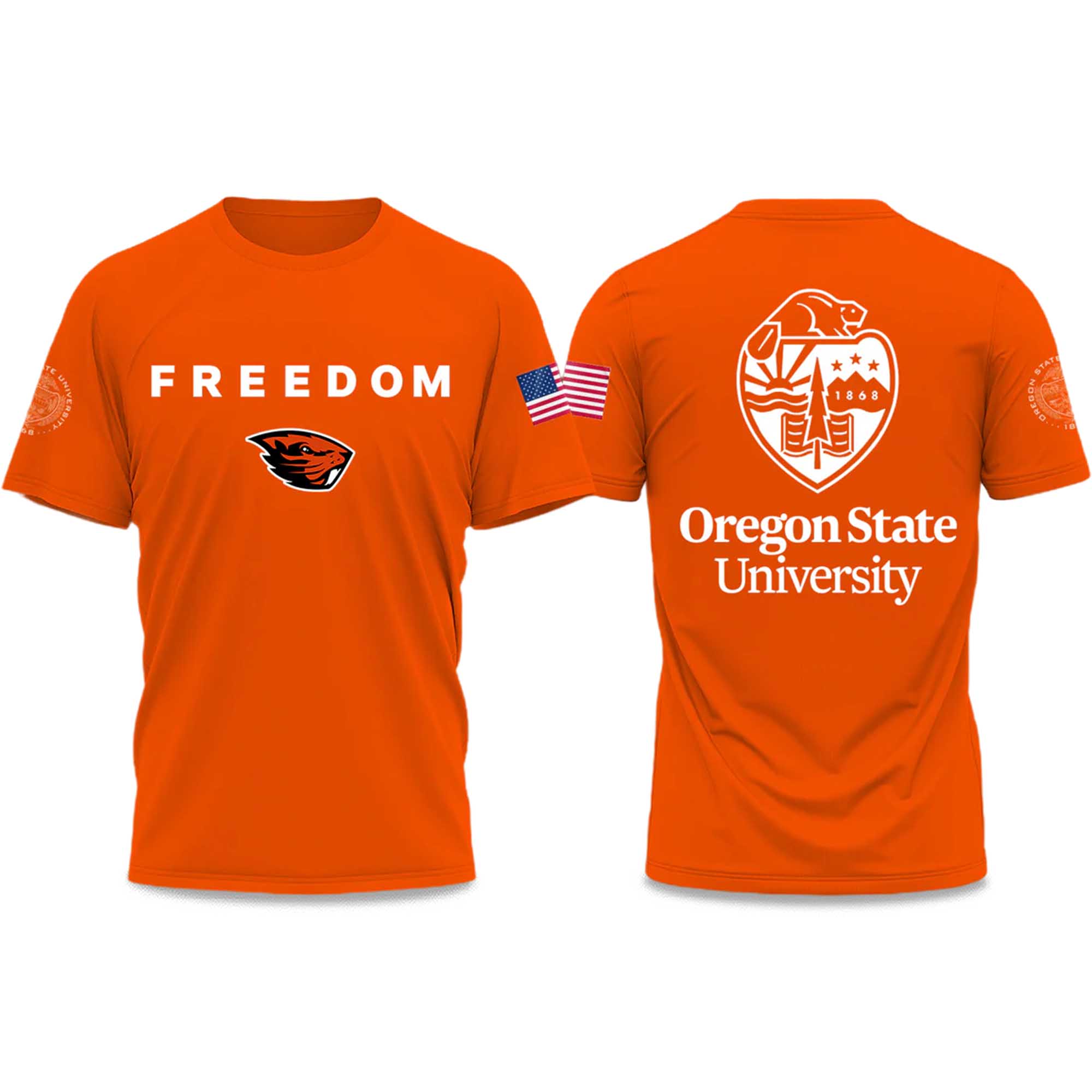 Oregon State University Freedom 2025 T-Shirt 2 Oregon State University Freedom 2025 T Shirt (3)