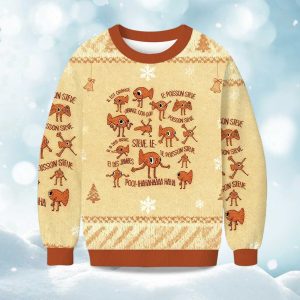 Funny Le Poisson Steve Christmas Ugly Sweater