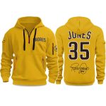 Padres Randy Jones 1950 2025 Tribute Quarter Zip Hoodie