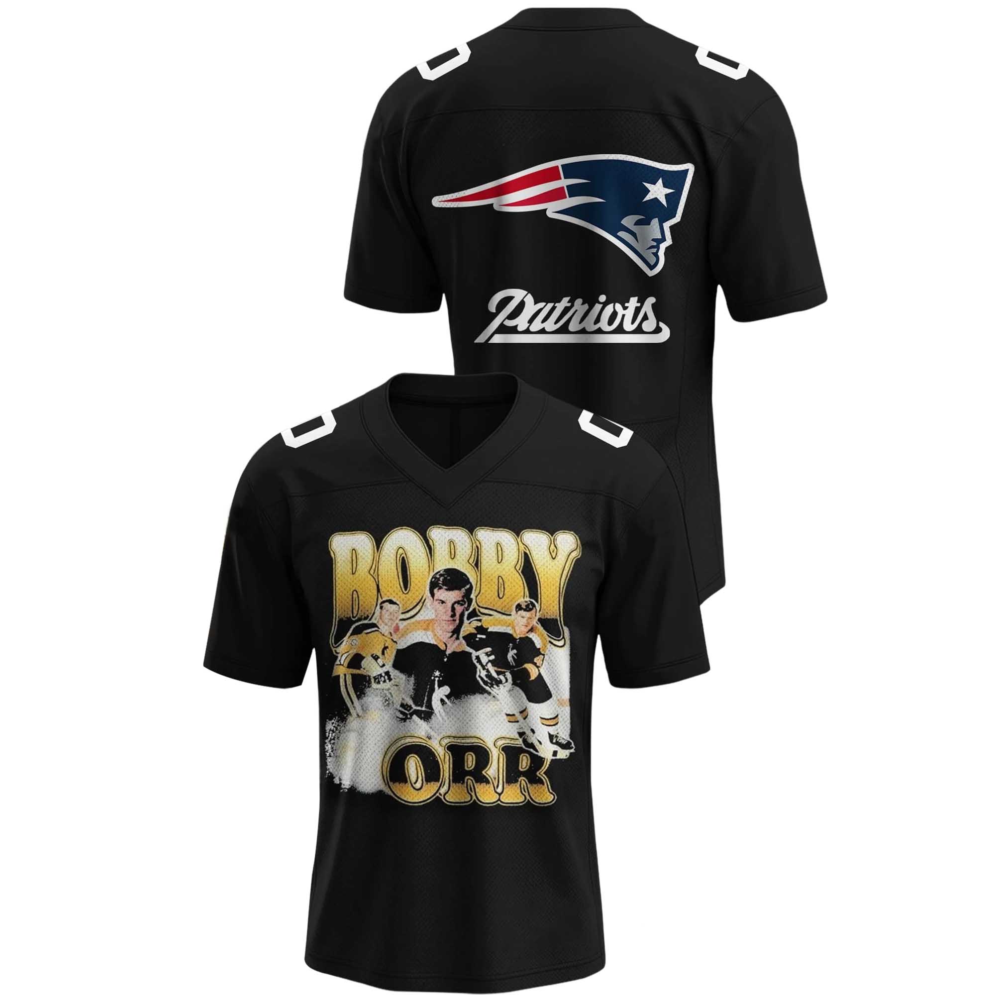 Patriots Bobby Orr 2025 Football Jersey Patriots Bobby Orr 2025 Football Jersey