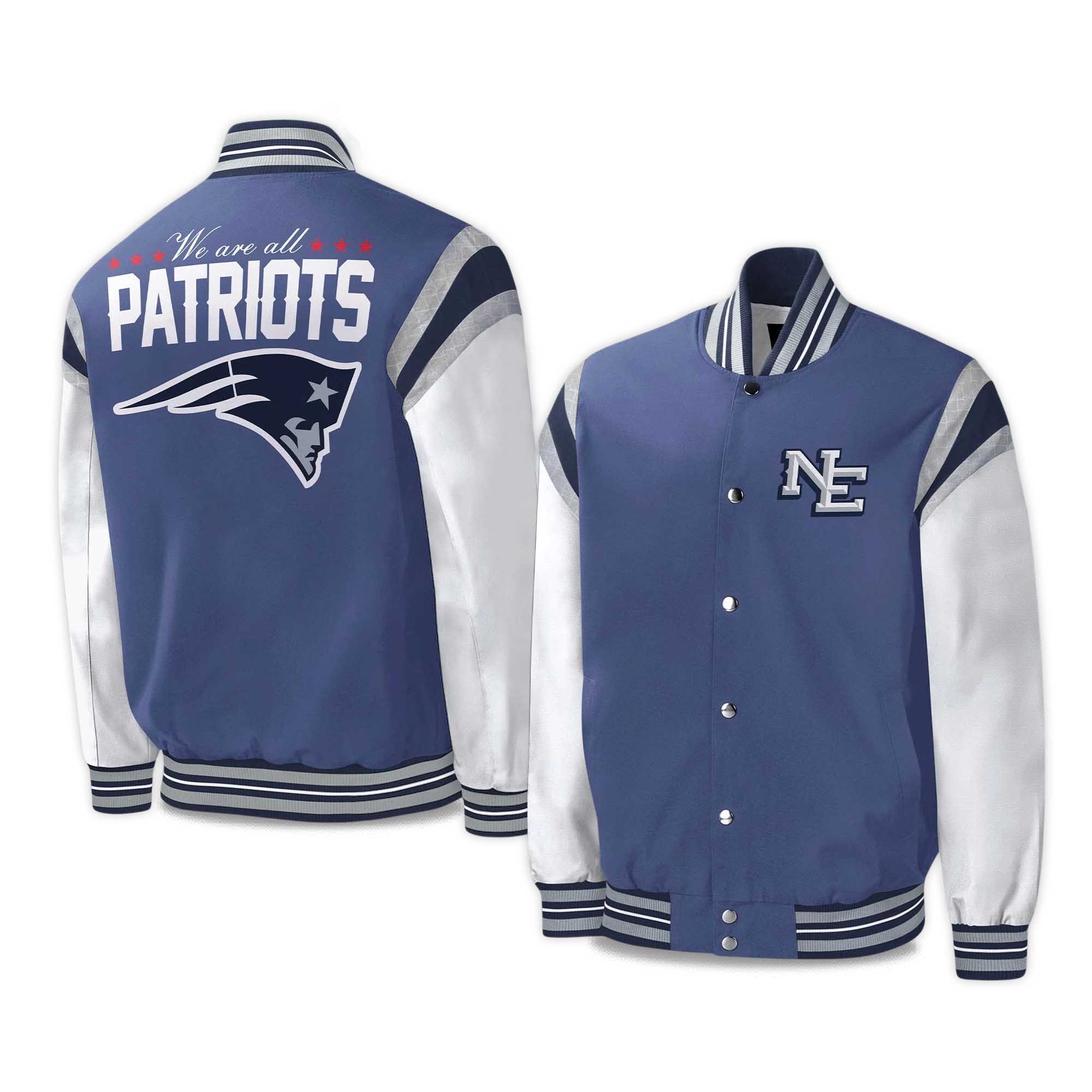 Patriots Rivalries We Are All Patriots 2025 Bomber Jacket Patriots Rivalries We Are All Patriots 2025 Bomber Jacket