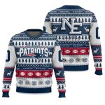 Patriots Rivalries We Are All Patriots 2025 Christmas Ugly Sweater
