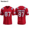 Patriots Rob Gronkowski Signature 2025 Football Jersey 5 Patriots Rob Gronkowski Signature 2025 Football Jersey (2)