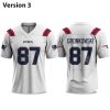 Patriots Rob Gronkowski Signature 2025 Football Jersey 6 Patriots Rob Gronkowski Signature 2025 Football Jersey (3)