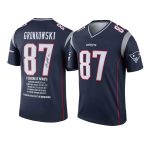 Patriots Thank You Rob Gronkowski 2025 Jersey