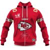 Personalized Chiefs Bad Bunny Bowl LX 2025 2026 Zipper Hoodie