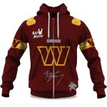 Personalized Commanders Bad Bunny Bowl LX 2025 2026 Zipper Hoodie