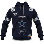 Personalized Cowboys Bad Bunny Bowl LX 2025 2026 Zipper Hoodie