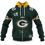 Personalized Packers Bad Bunny Bowl LX 2025 2026 Zipper Hoodie