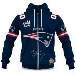 Personalized Patriots Bad Bunny Bowl LX 2025 2026 Zipper Hoodie