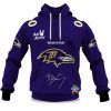 Personalized Ravens Bad Bunny Bowl LX 2025 2026 Hoodie 4 Personalized Ravens Bad Bunny Bowl LX 2025 2026 Hoodie 1