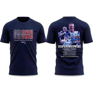 Patriots Thank You Rob Gronkowski 2025 T Shirt