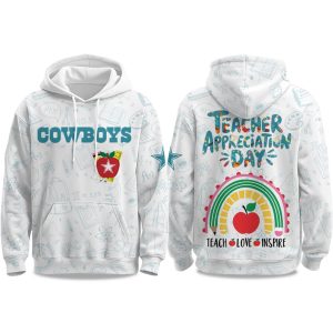 Cowboys Teacher Appreciation Day 2025 Hoodie 1