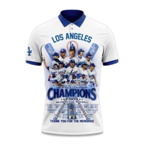 Dodgers World Series Champions 2025 Polo Shirt