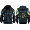 Rams Rivalries Mid Night Mode Uniforms 2025 Quarter Zip Hoodie