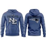 Rivalries Nor’Easter Storm Blue Patriots 2025 Hoodie