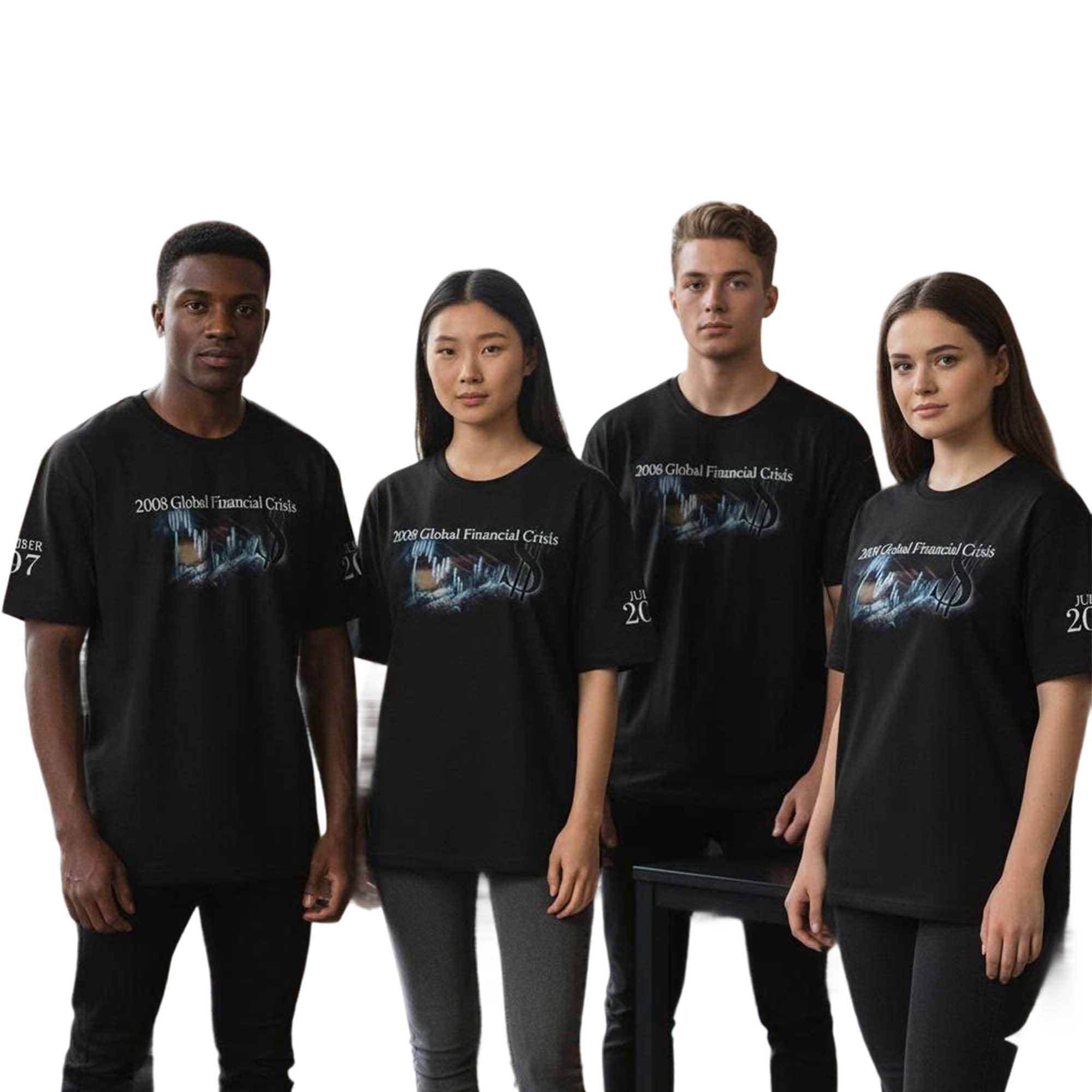 Rob Dillingham Wears 2008 Global Financial Crisis T-Shirt 2 Rob Dillingham Wears 2008 Global Financial Crisis T Shirt