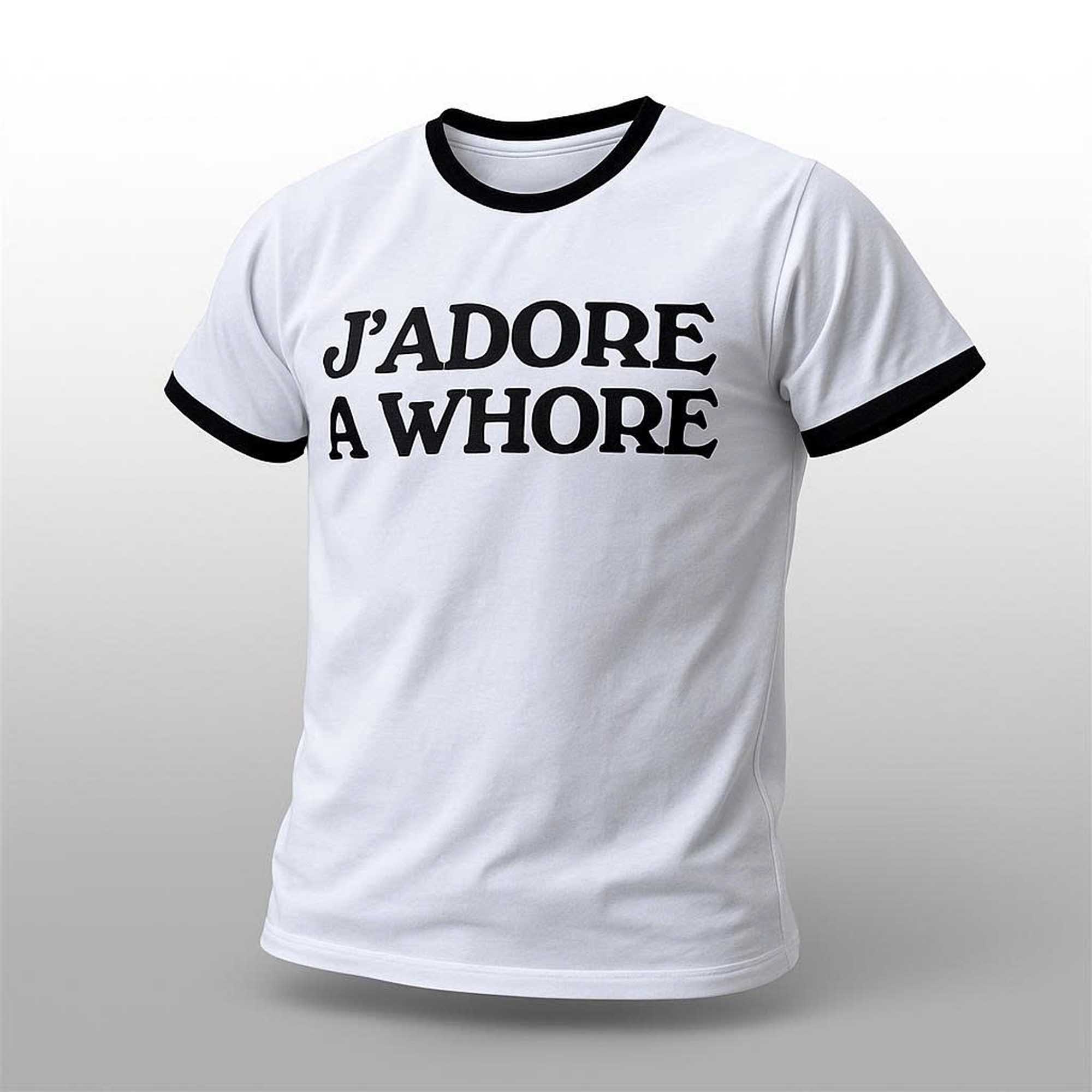 Russell Tovey J'adore A Whore Shirt Russell Tovey J'adore A Whore Shirt