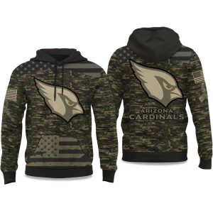 2025 Cardinals Salute to Service Camo Hoodie