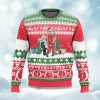 Santa Golf Swing Ugly Christmas Sweater