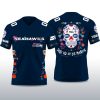 Seahawks Día de Muertos 2025 V neck Short Sleeve Jersey
