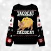 Tacocat Spelled Backwards Is Tacocat Ugly Christmas Sweater