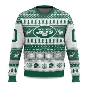 2025 Christmas Jets Personalized Ugly Sweater 1