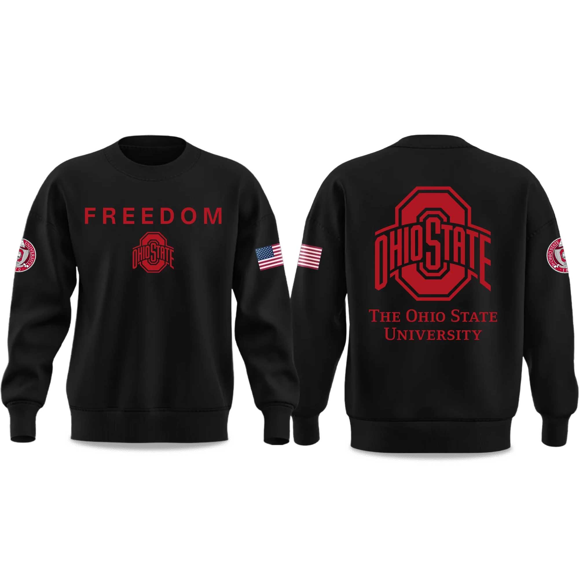 The Ohio State University Freedom 2025 Sweatshirt 2 The Ohio State University Freedom 2025 Sweatshirt (2)
